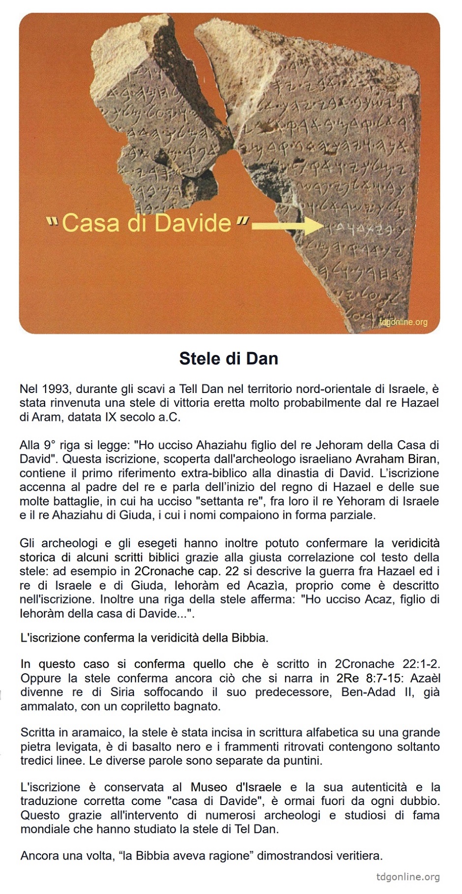 Archeologia biblica
