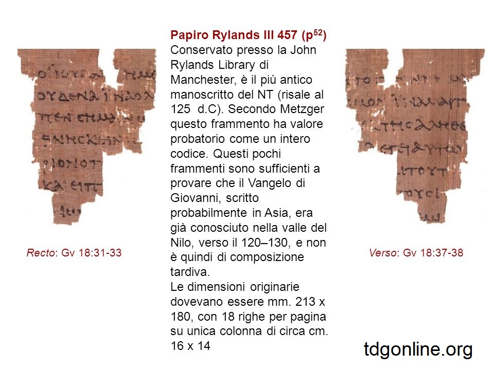 Il Papiro di Rylands